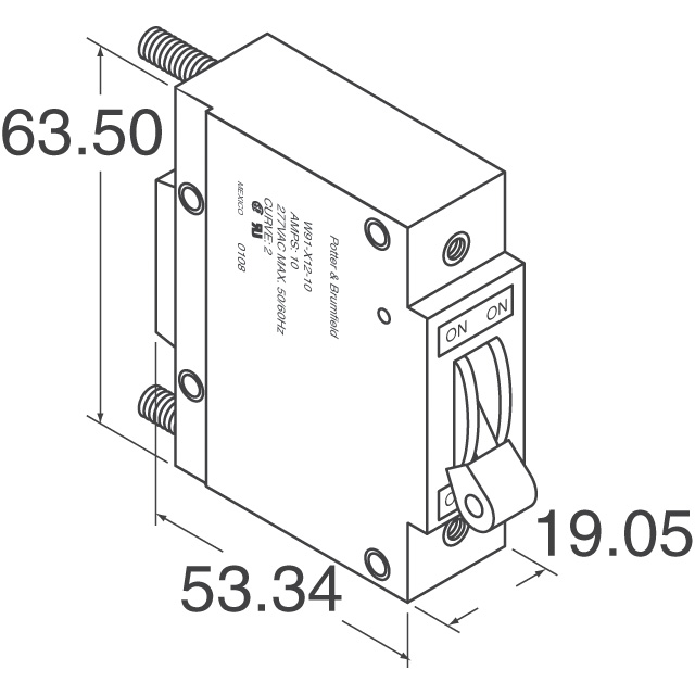 W91-X112-10 TE Connectivity Potter & Brumfield Relays Interruttori automatici